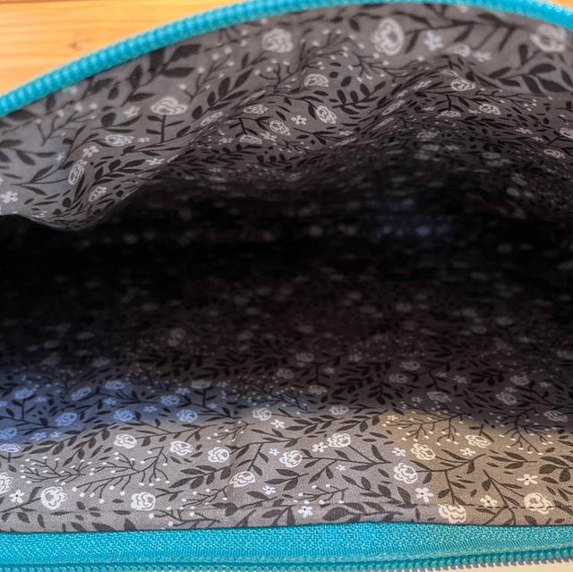 Patchwork padded iPad case 