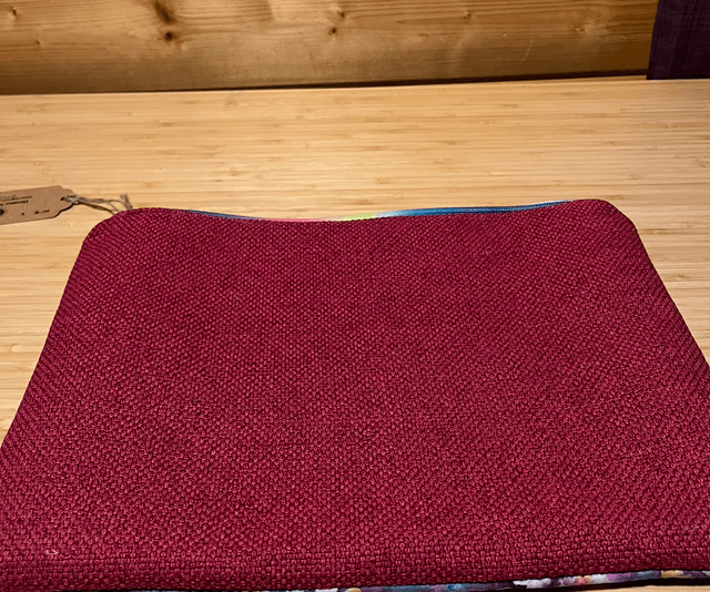 Patchwork padded iPad case 