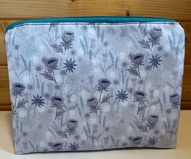Patchwork padded iPad case 